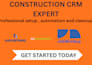 setup jobnimbus, buildertrend, coconstruct CRM and workflow automation